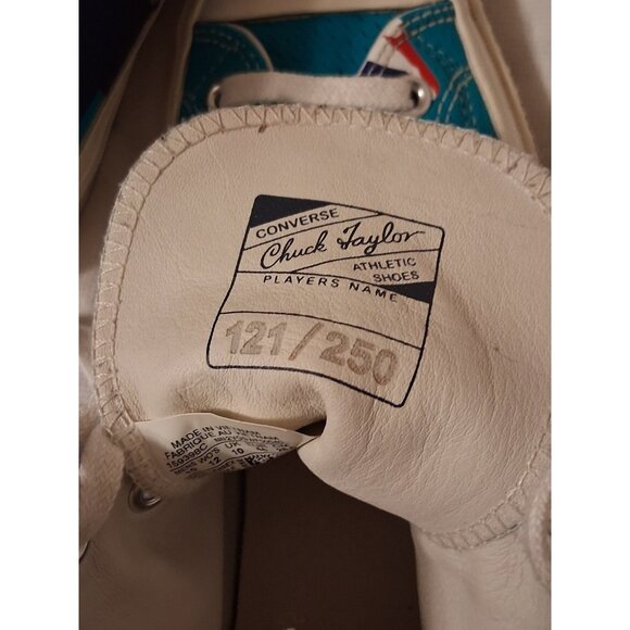 Converse Chuck Taylor All Star Charlotte Hornets Ltd Edition 121/250 Sneakers - Picture 9 of 13